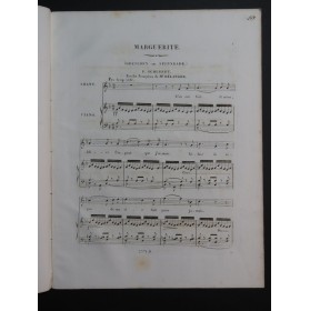 SCHUBERT Franz Marguerite Ballade Piano Chant ca1835
