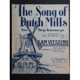 VLESSING Sam The Song of Dutch Mills Piano