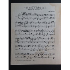 VLESSING Sam The Song of Dutch Mills Piano
