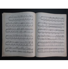 STRAUSS Johann Marche Égyptienne op 335 Piano ca1874