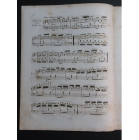 HÜNTEN François Air Tyrolien op 38 Piano ca1830