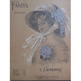 LAUWERYNS Georges Fanita Piano 1909