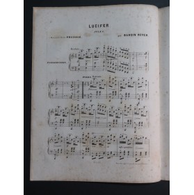 BARDIN Royer Lucifer Piano XIXe siècle