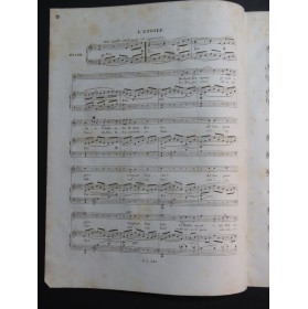 DESSAUER Joseph L'Etoile Chant Piano ca1835