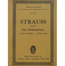 STRAUSS Richard Ein Heldenleben op 40 Orchestre