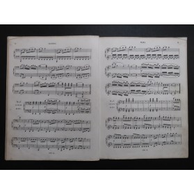MOZART W. A. Sonate No 3 Ré Majeur Piano 4 mains ca1860