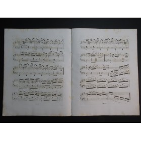 THALBERG S. Fantaisie Straniera Bellini op 9 Piano ca1840
