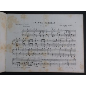 DORÉ Ernest Le Pré Catelan Piano ca1855