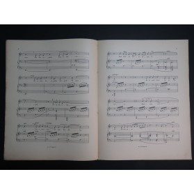 MASSENET Jules Les Amoureuses sont des Folles Chant Piano 1902