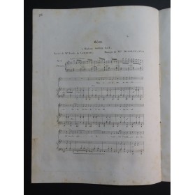 DAMOREAU-CINTI Léon Chant Piano ca1830