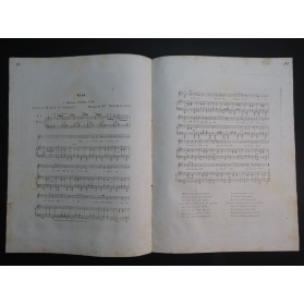 DAMOREAU-CINTI Léon Chant Piano ca1830
