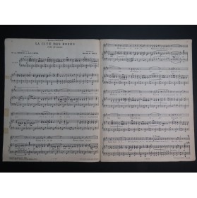 DE ROZI Harold La Cité des Roses Chant Piano 1921