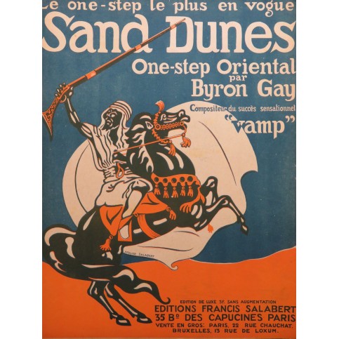 GAY Byron Sand Dunes Chant Piano 1919