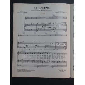 La Bohème Charles Aznavour Chant Piano 1965