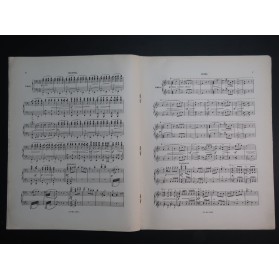 GANNE Louis Marche Lorraine Piano 4 mains ca1892
