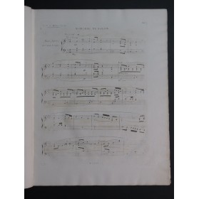 WEBER Morceau de Salon op 79 Piano ca1820