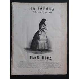 HERZ Henri La Tapada Piano XIXe siècle