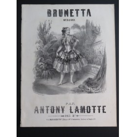 LAMOTTE Antony Brunetta Piano XIXe siècle