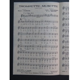 Trompette Musette André Verchuren Accordéon 1953