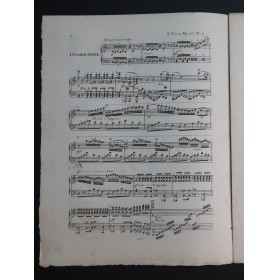 CZERNY Charles Robert le Diable Varié op 275 No 12 Piano ca1830