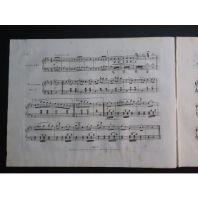 STRAUSS Johann Lust-Lager-Walzer op 18 Piano 1829