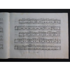 STRAUSS Johann Lust-Lager-Walzer op 18 Piano 1829