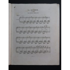 ROSELLEN Henri La Glaneuse Piano ca1845
