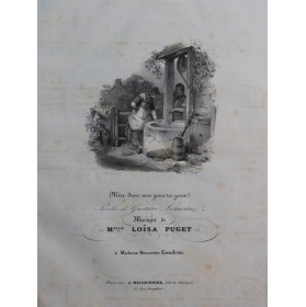 PUGET Loïsa Mire dans mes yeux tes yeux Chant Piano ca1830