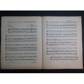 BENECH F. Louis Sur la rive enchantée Chant Piano 1923