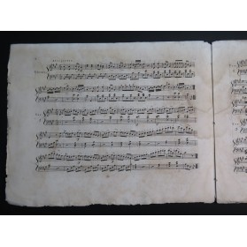 BEETHOVEN Air de la Molinara Quant' è più bello Piano ca1820