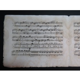 BEETHOVEN Air de la Molinara Quant' è più bello Piano ca1820