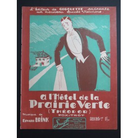 BRINK Edvard A L'Hotel de la Verte Prairie Piano 1922