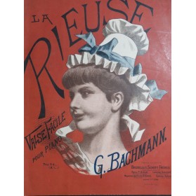 BACHMANN Georges La Rieuse Piano