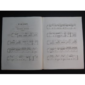 HERZ Henri Le Pigeon Piano ca1860