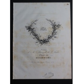 BARRAULT DE SAINT ANDRÉ Sarah Chant Piano ca1830