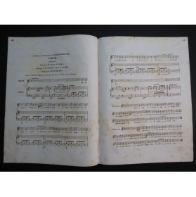 BARRAULT DE SAINT ANDRÉ Sarah Chant Piano ca1830