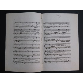 KREUTZER Rodolphe François Ier No 4 Chant Guitare ca1810