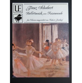 SCHUBERT Franz Ballettmusik aus Rosamunde Piano