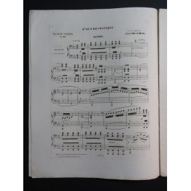 DE VILBAC Renaud Duo sur l'Elisire d'Amore op 24 Piano 4 mains ca1850