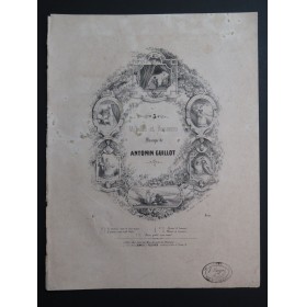 GUILLOT Antonin Dieu Guidez son Coeur Chant Piano ca1840