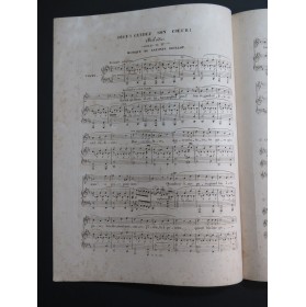 GUILLOT Antonin Dieu Guidez son Coeur Chant Piano ca1840