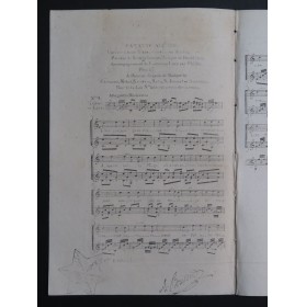 BOIELDIEU Adrien Ma Tante Aurore No 9 Chant Guitare ou Lyre ca1820