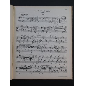 CHOPIN Frédéric Sonaten Rondos und Variationen Concerte Piano ca1890