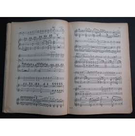 HÜE Georges Riquet à la Houppe Comédie Musicale Chant Piano 1928