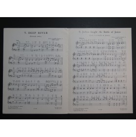 Negro Spirituals 7 Pièces pour Chant et Piano 1967