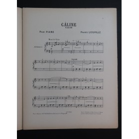 LIOUVILLE Frantz Câline Piano