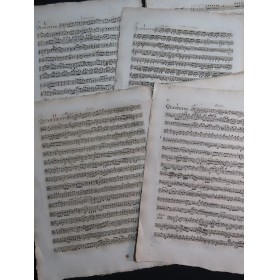 PLEYEL Ignace Six Quatuors op 1 Violon Alto Violoncelle ca1785