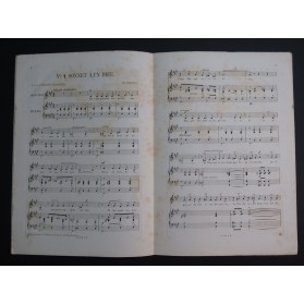 DÉVERIA Charlotte Six Mélodies Dédicace Chant Piano ca1885