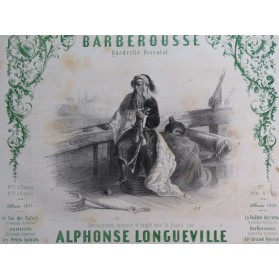 LONGUEVILLE Alphonse Barberousse Piano 1853