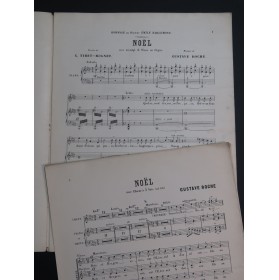 ROCHE Gustave Noël Chant Piano ou Orgue ca1888